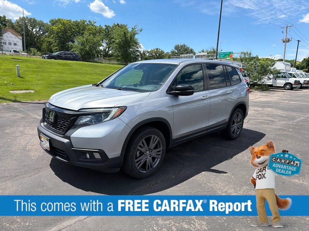 Used 2020 Honda Passport EX-L with VIN 5FNYF8H56LB013874 for sale in Wayzata, Minnesota