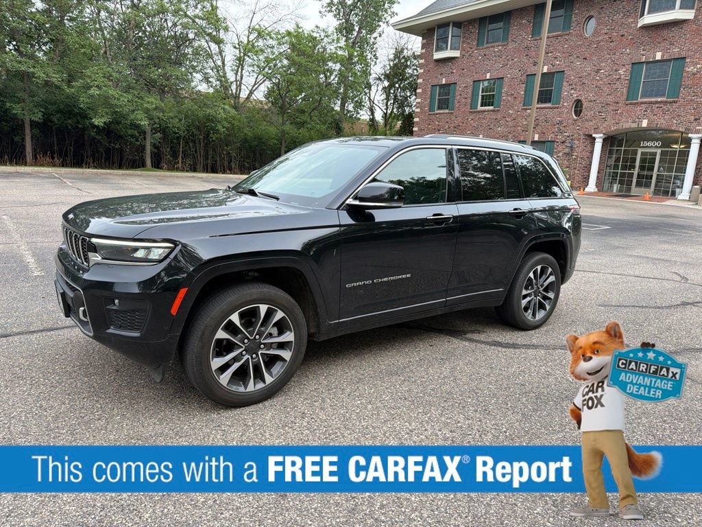 Used 2023 Jeep Grand Cherokee Overland with VIN 1C4RJHDG8PC619514 for sale in Wayzata, Minnesota