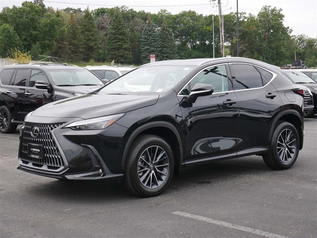 Certified 2025 Lexus NX 350 with VIN 2T2GGCEZ8SC065489 for sale in Wayzata, MN