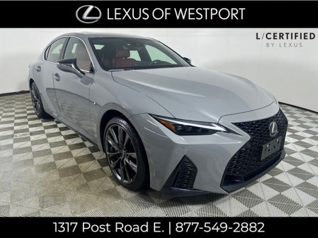 Certified 2024 Lexus IS IS 350 F SPORT SEDAN