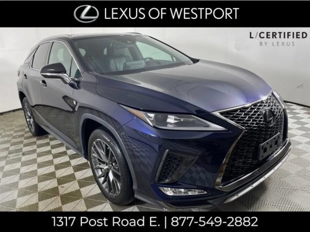 Certified 2022 Lexus RX RX 350 F SPORT Appearance Sport Utility