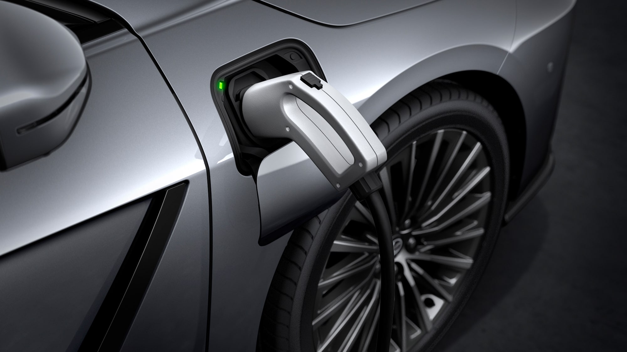  ES 500e Luxury shown in Iridium.