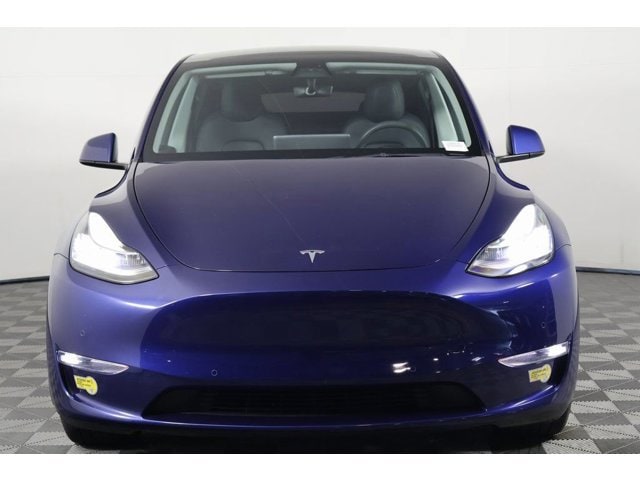 Used 2022 Tesla Model Y Long Range with VIN 7SAYGDEE6NF323572 for sale in Kansas City