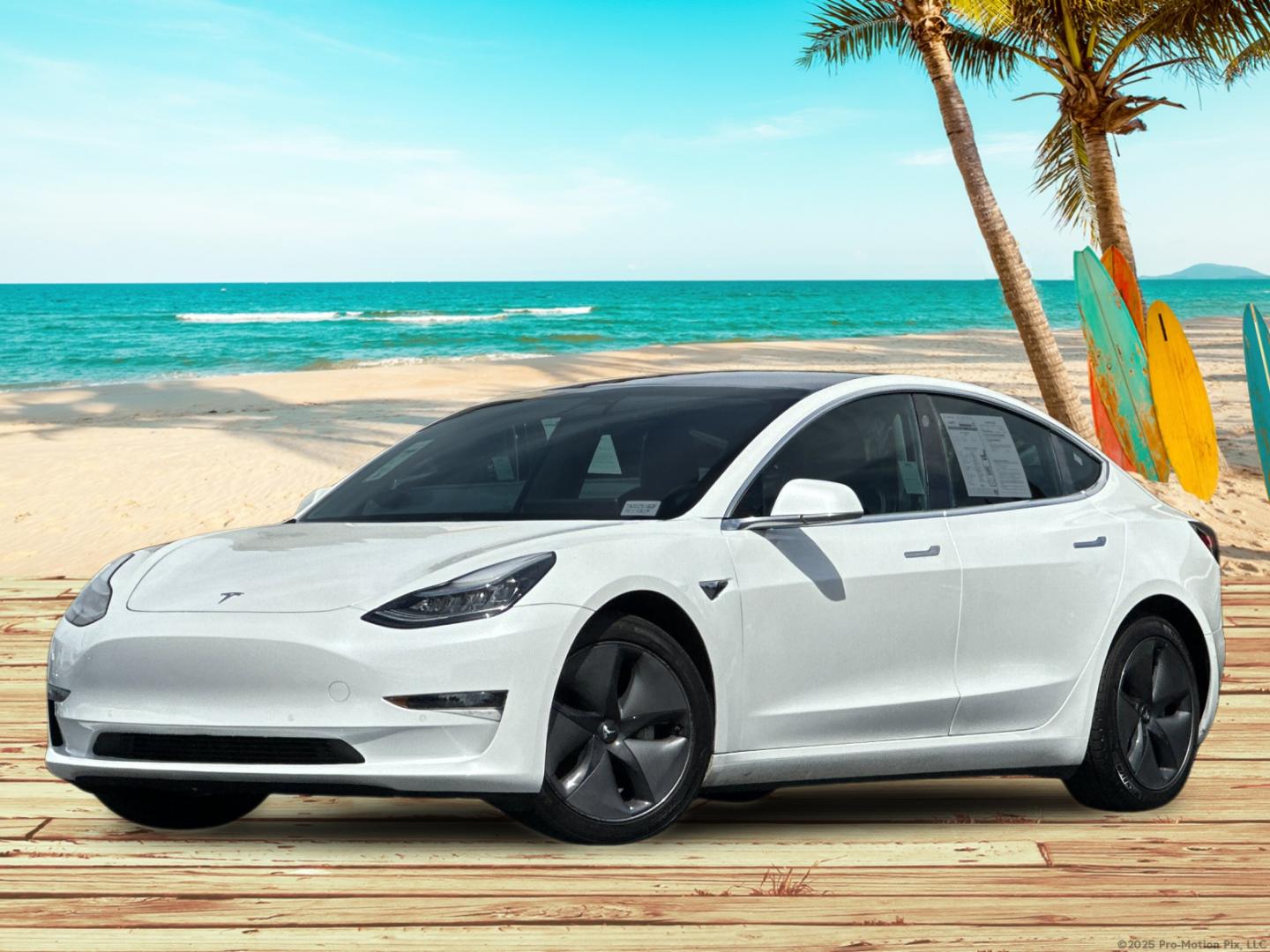 Used 2020 Tesla Model 3 Base with VIN 5YJ3E1EB2LF637640 for sale in Santa Monica, CA