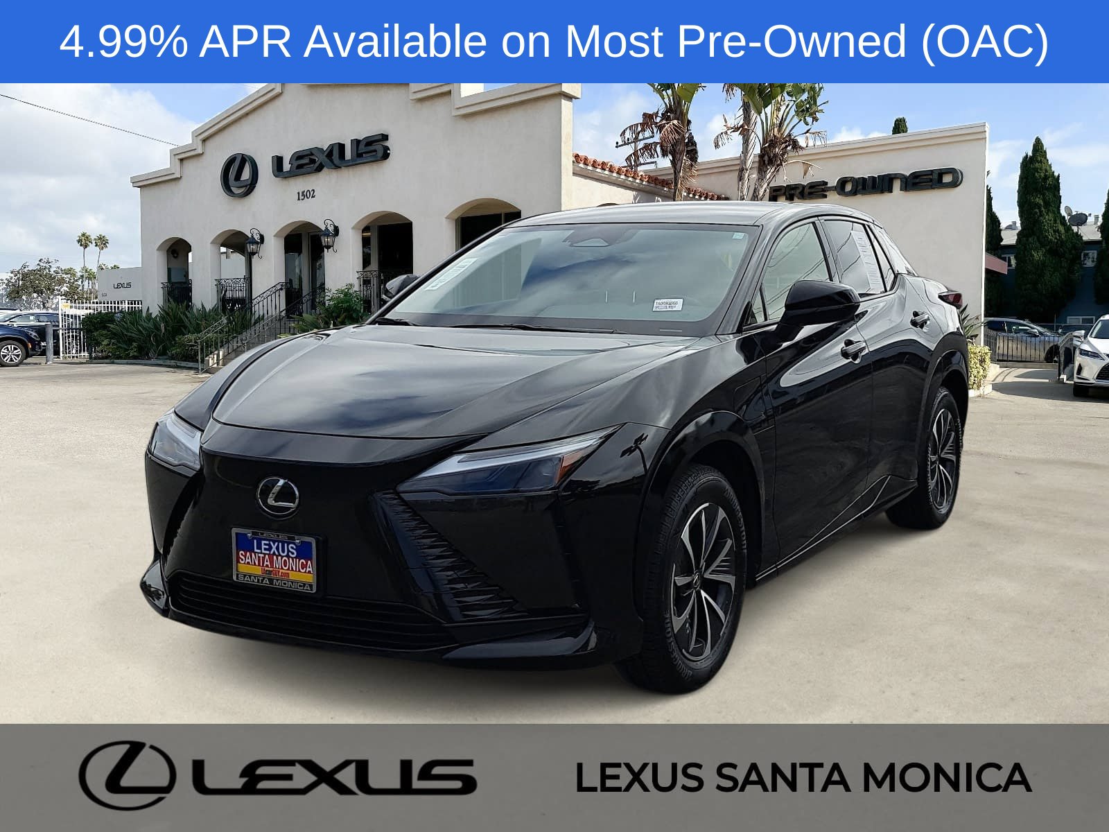 Used 2025 Lexus RZ Base with VIN JTJABABB2SA011756 for sale in Santa Monica, CA
