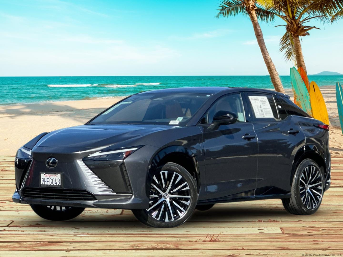 Used 2023 Lexus RZ Luxury with VIN JTJAAAAB1PA011114 for sale in Santa Monica, CA