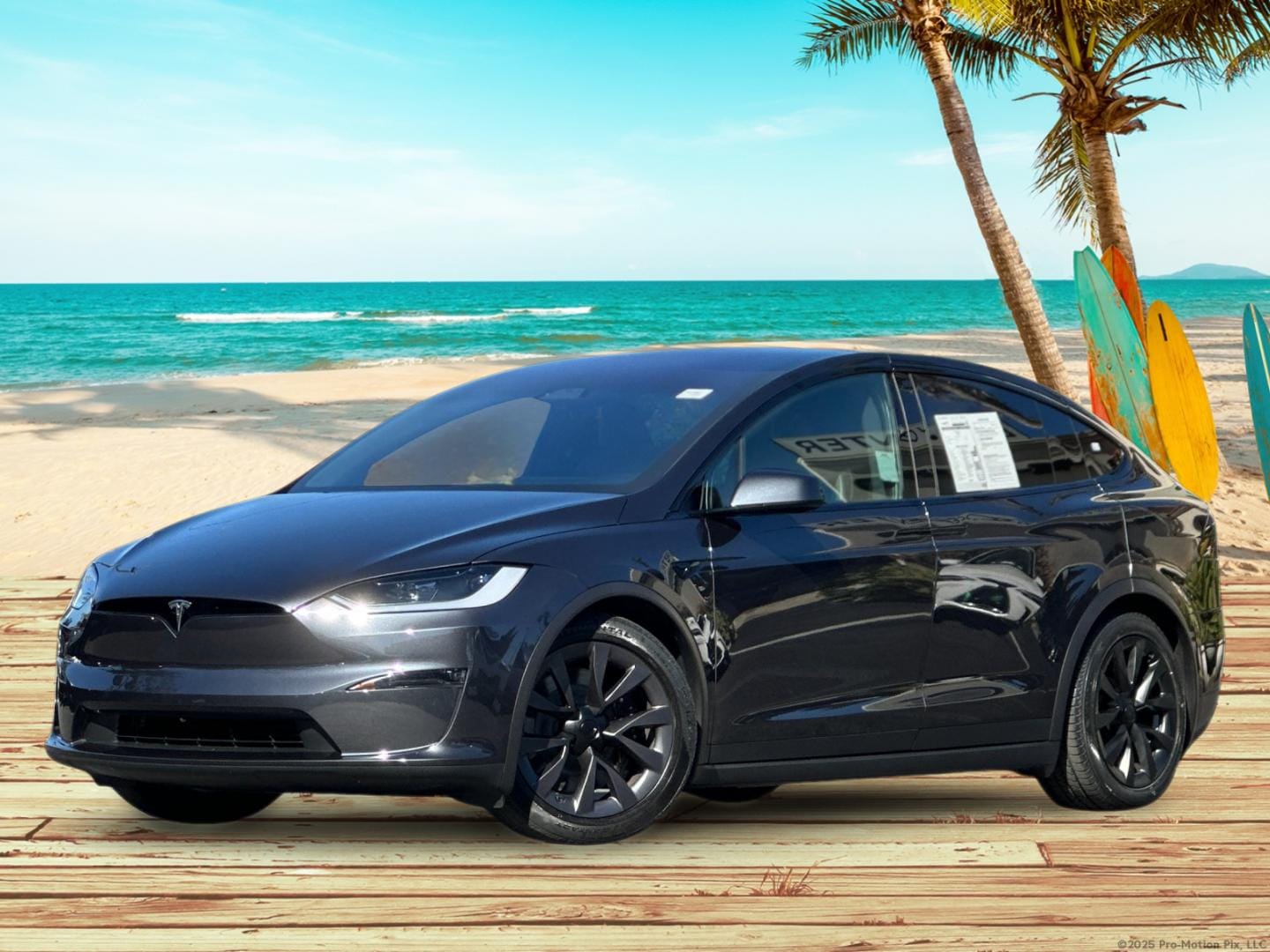 Used 2024 Tesla Model X Long Range with VIN 7SAXCDE52RF449800 for sale in Santa Monica, CA