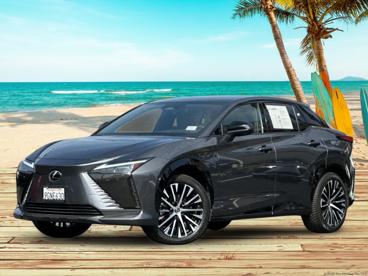 Used 2023 Lexus RZ Luxury with VIN JTJAAAAB2PA005533 for sale in Santa Monica, CA