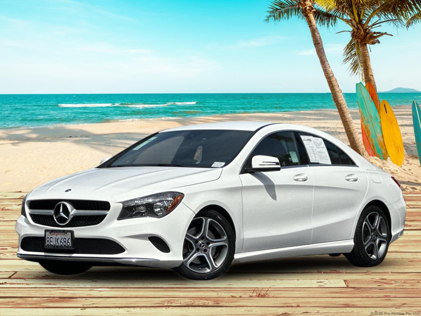 Used 2018 Mercedes-Benz CLA CLA250 with VIN WDDSJ4EBXJN660709 for sale in Santa Monica, CA