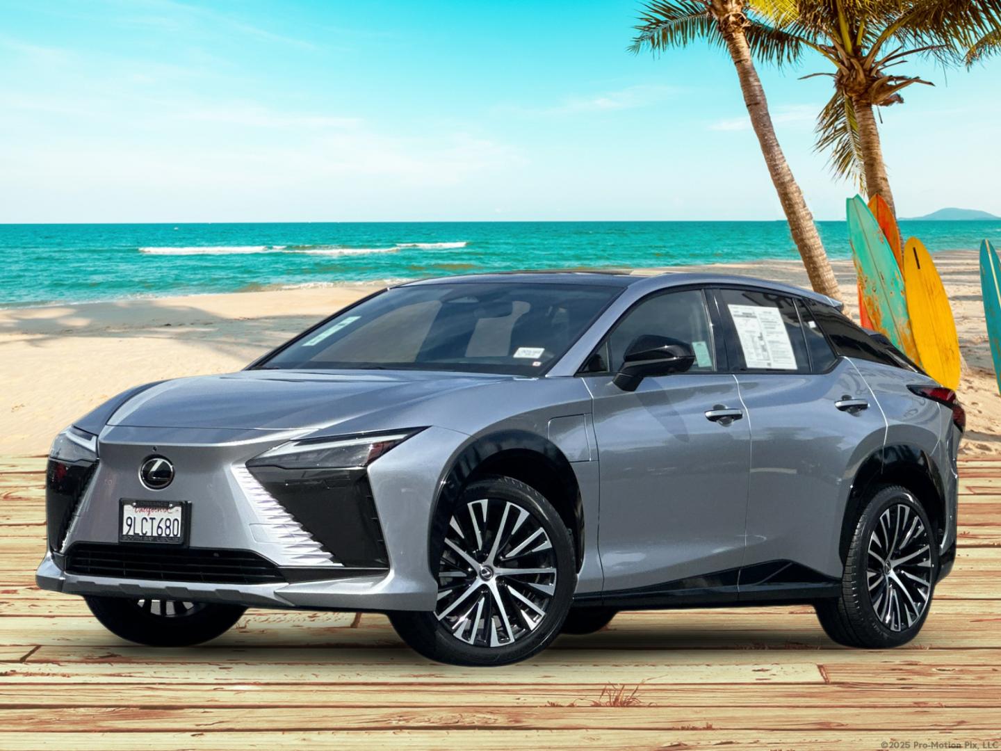 Used 2023 Lexus RZ Luxury with VIN JTJAAAAB0PA009368 for sale in Santa Monica, CA