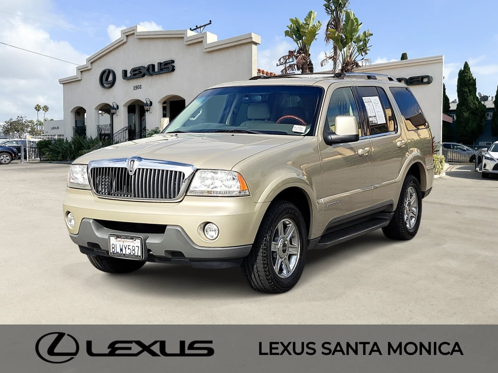 Used 2004 Lincoln Aviator Ultimate with VIN 5LMEU68H84ZJ32053 for sale in Santa Monica, CA