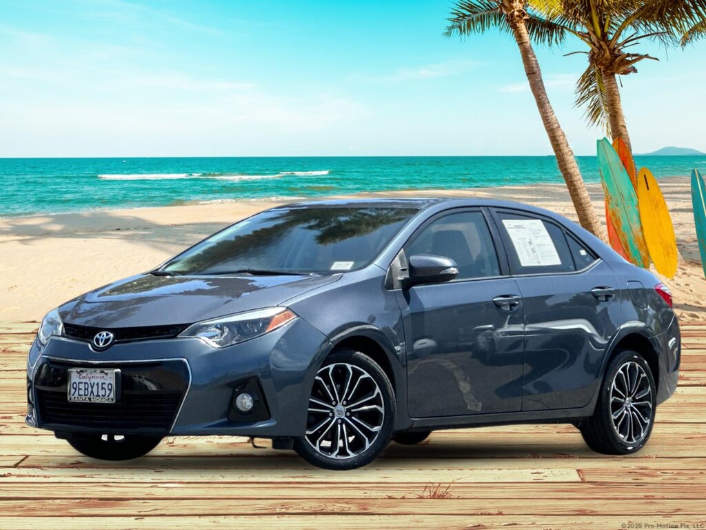 Used 2015 Toyota Corolla S Premium 4D Sedan