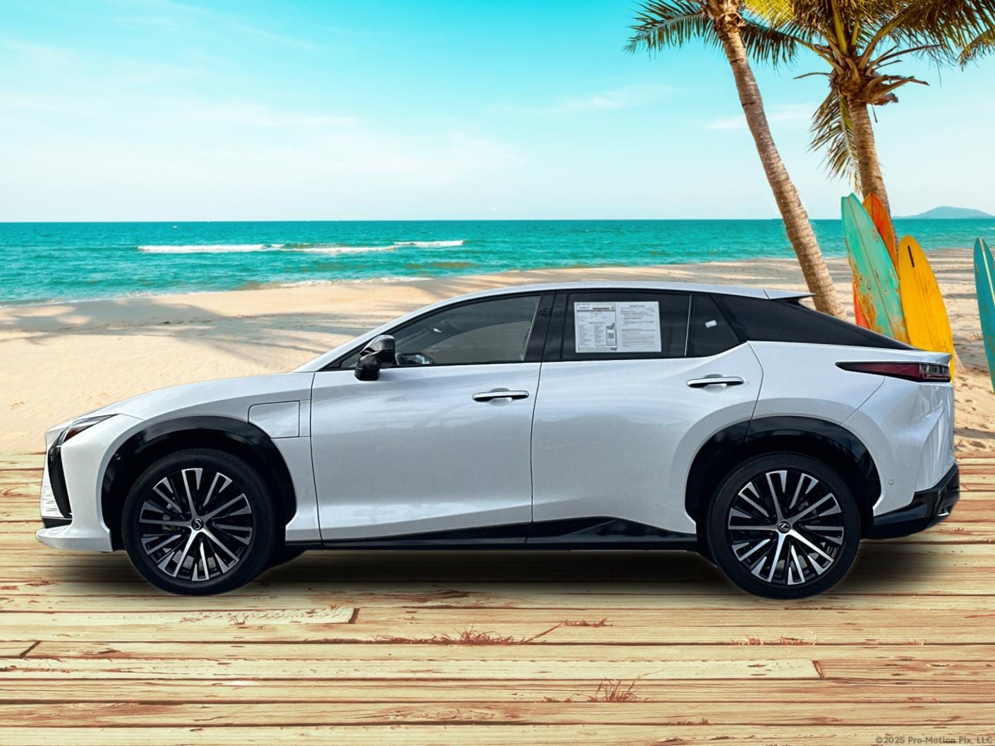 Used 2023 Lexus RZ Luxury with VIN JTJAAAAB8PA012003 for sale in Santa Monica, CA