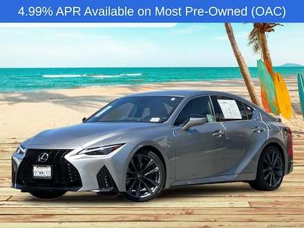 2022 LEXUS IS 350 F SPORT 4D Sedan