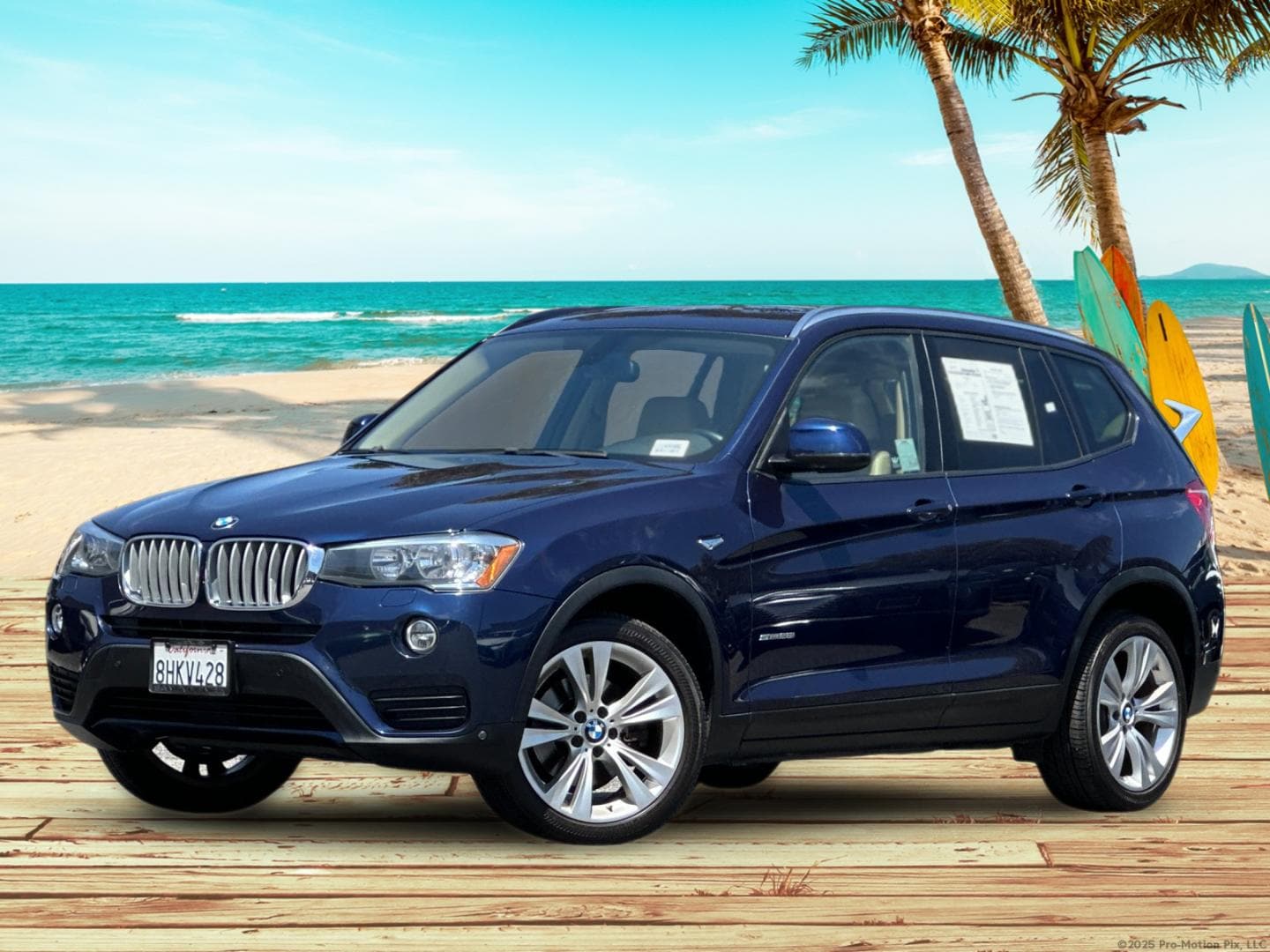Used 2016 BMW X3 sDrive28i with VIN 5UXWZ7C50G0R32532 for sale in Santa Monica, CA
