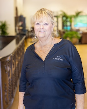 Staff member Kim May from 4c848f81f6ff