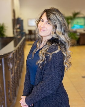 Staff member Jessica Luciano from 4c848f81f6ff