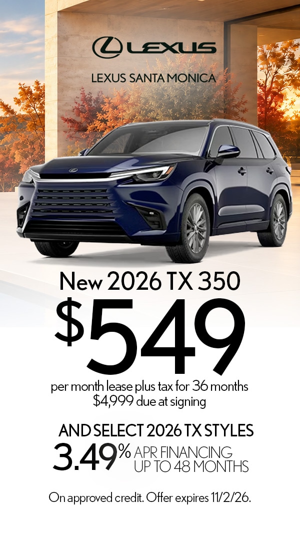 New Lexus Cars For Sale in Santa Monica, CA