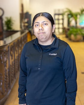 Staff member Leslie Martinez from 1ea99cce96f2