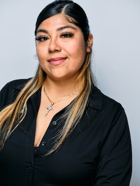 Staff member Sharon Velasco from 4c848f81f6ff
