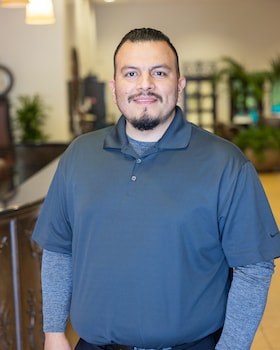 Staff member Sergio Galindo from 4c848f81f6ff