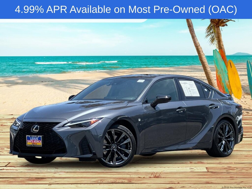 Used 2025 Lexus IS 350 F SPORT 4D Sedan