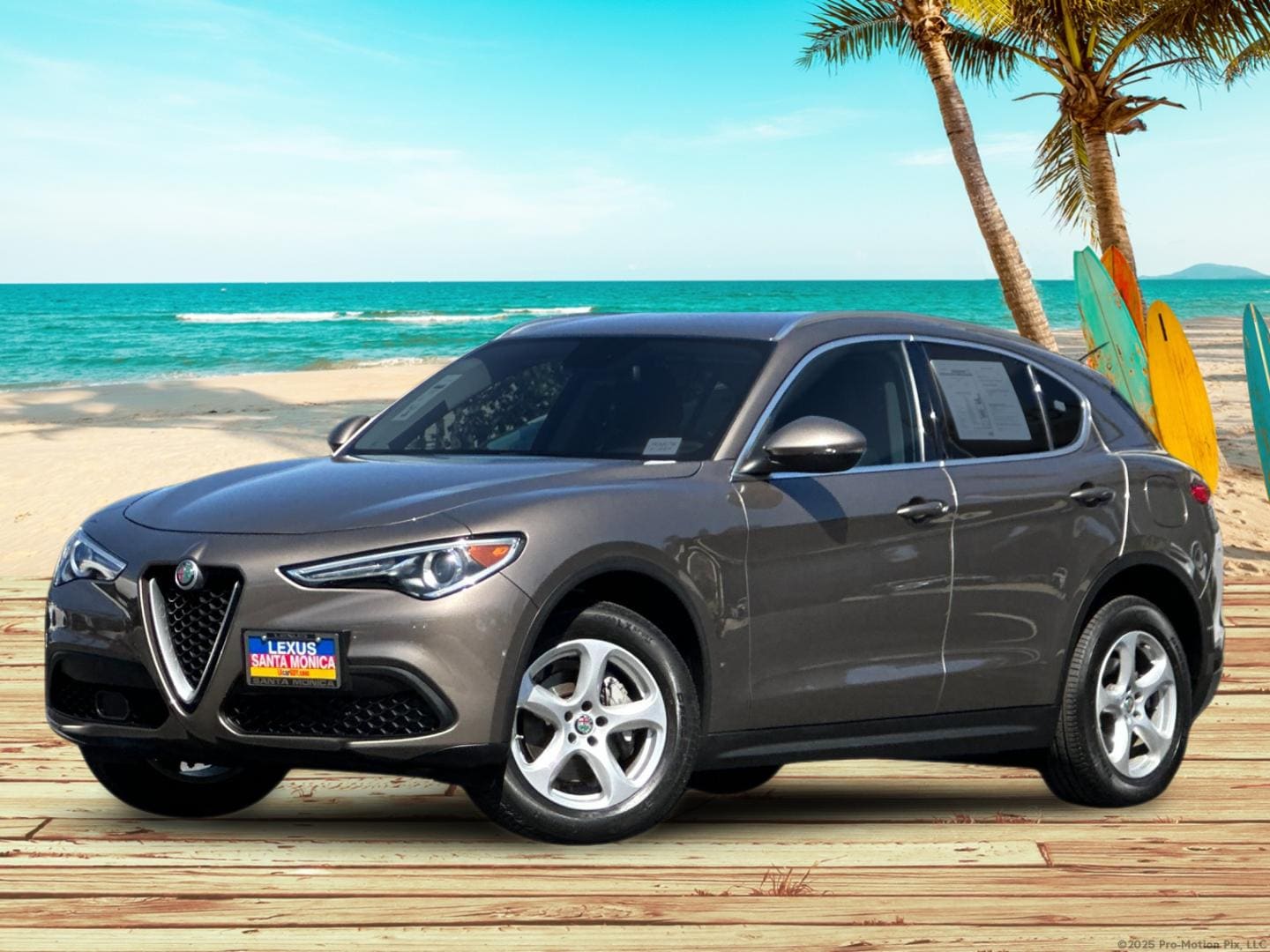 Used 2019 Alfa Romeo Stelvio Base with VIN ZASPAJAN5K7C37080 for sale in Santa Monica, CA