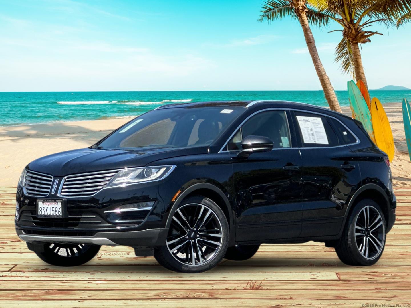 Used 2017 Lincoln MKC Reserve with VIN 5LMTJ3DH0HUL12327 for sale in Santa Monica, CA