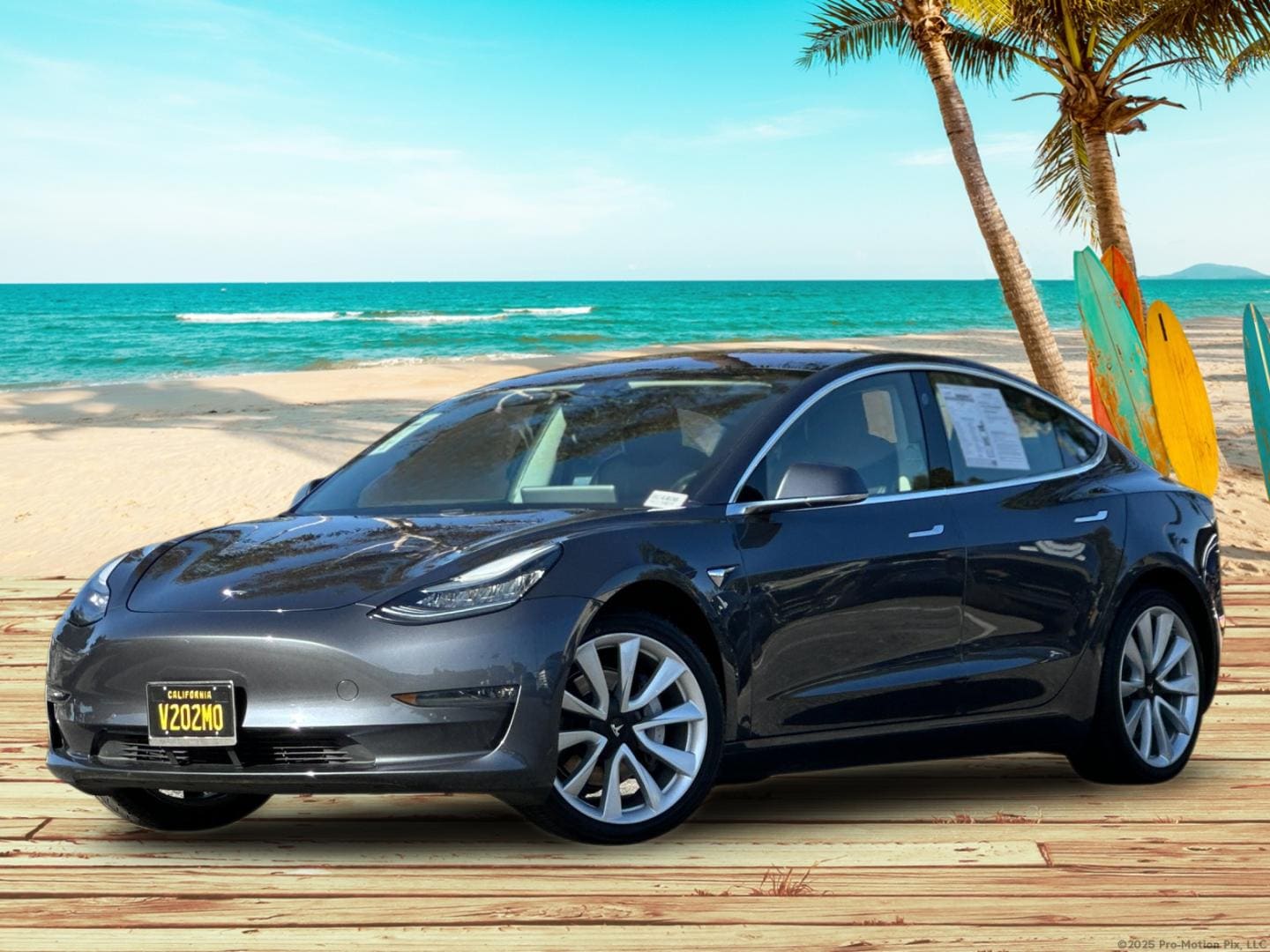 Used 2019 Tesla Model 3 Mid Range with VIN 5YJ3E1EA4KF314406 for sale in Santa Monica, CA