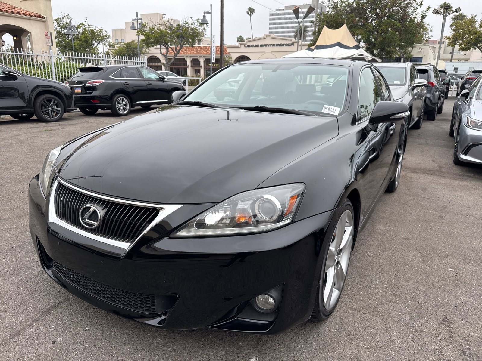 Used 2011 Lexus IS 250 with VIN JTHBF5C20B5155184 for sale in Santa Monica, CA