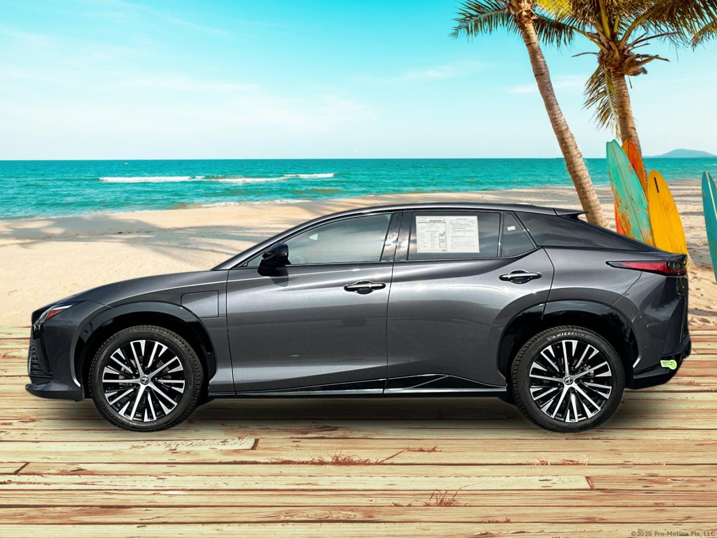 Used 2023 Lexus RZ Luxury with VIN JTJAAAAB2PA005533 for sale in Santa Monica, CA