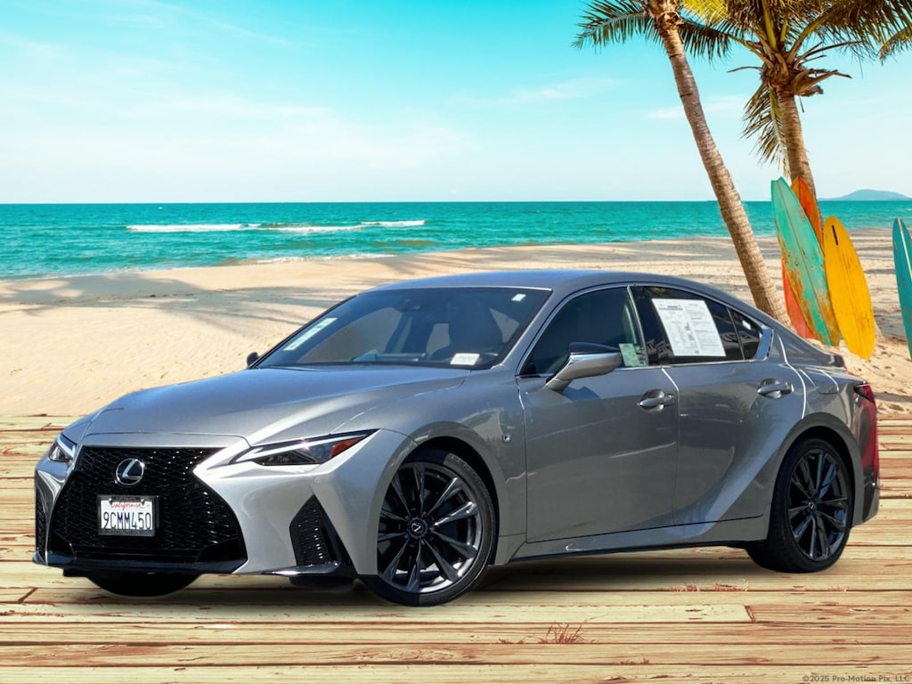 Used 2022 Lexus IS 350 F SPORT 4D Sedan
