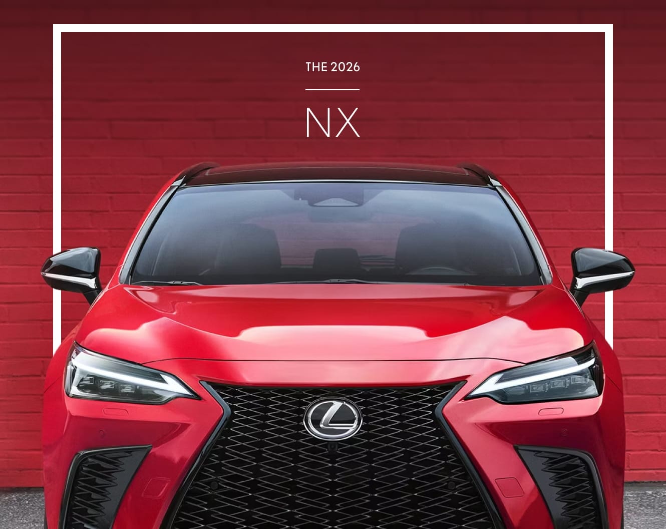 NX 350 F SPORT Handling AWD shown in Infrared