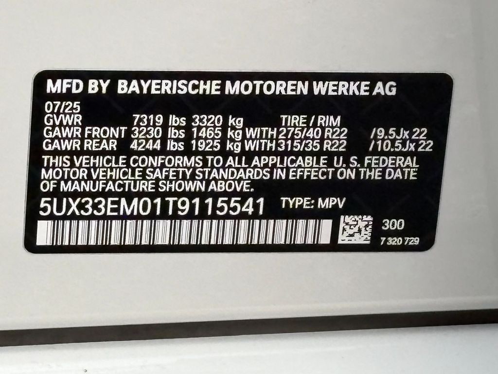 2026 BMW X7 M60i - Photo 25