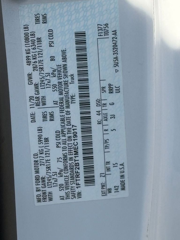 2021 Ford F-250 Super Duty XL - Photo 20