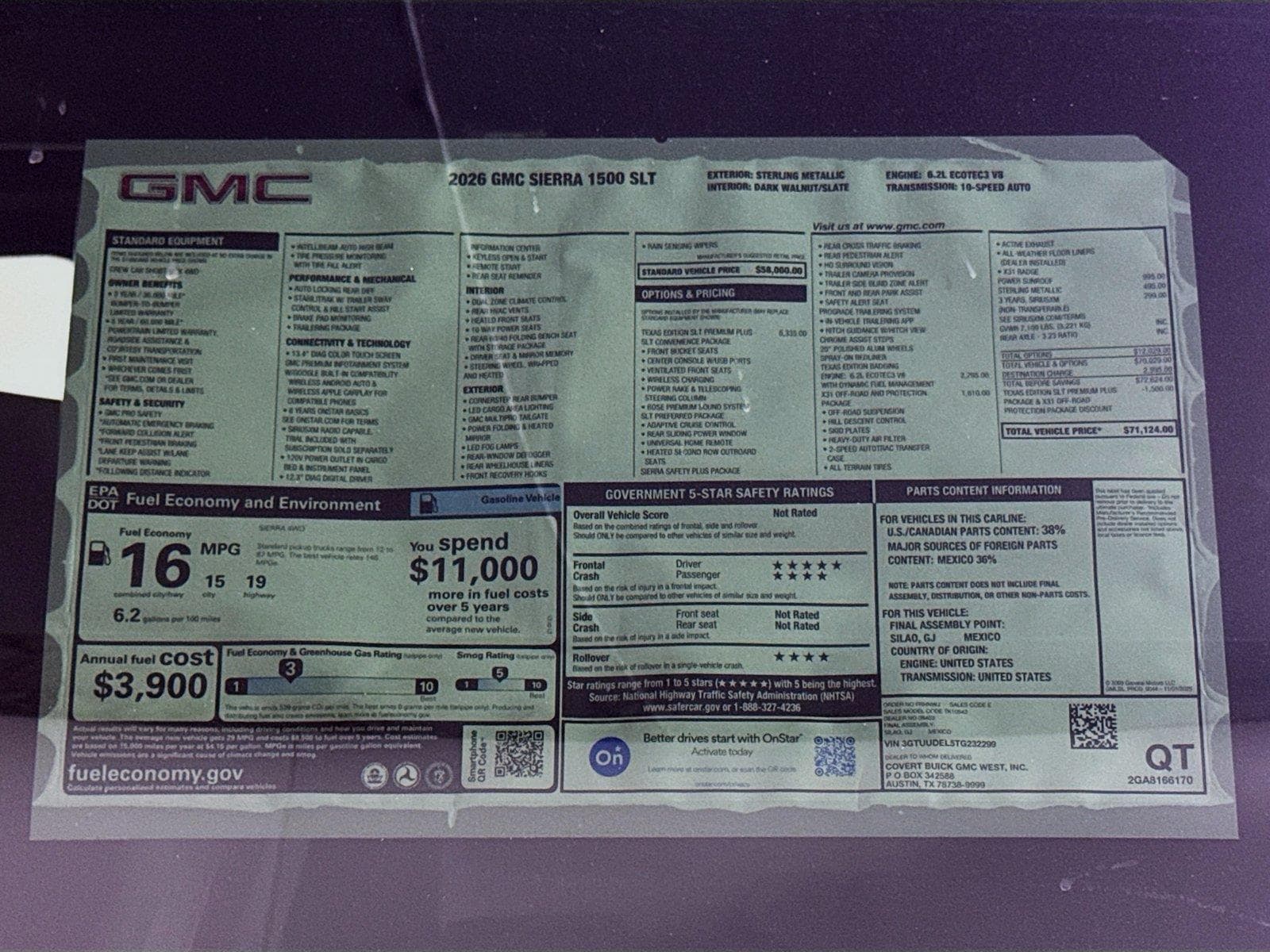 2026 GMC Sierra 1500 SLT - Photo 20