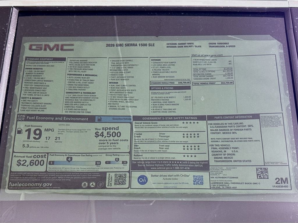 2026 GMC Sierra 1500 SLE - Photo 20
