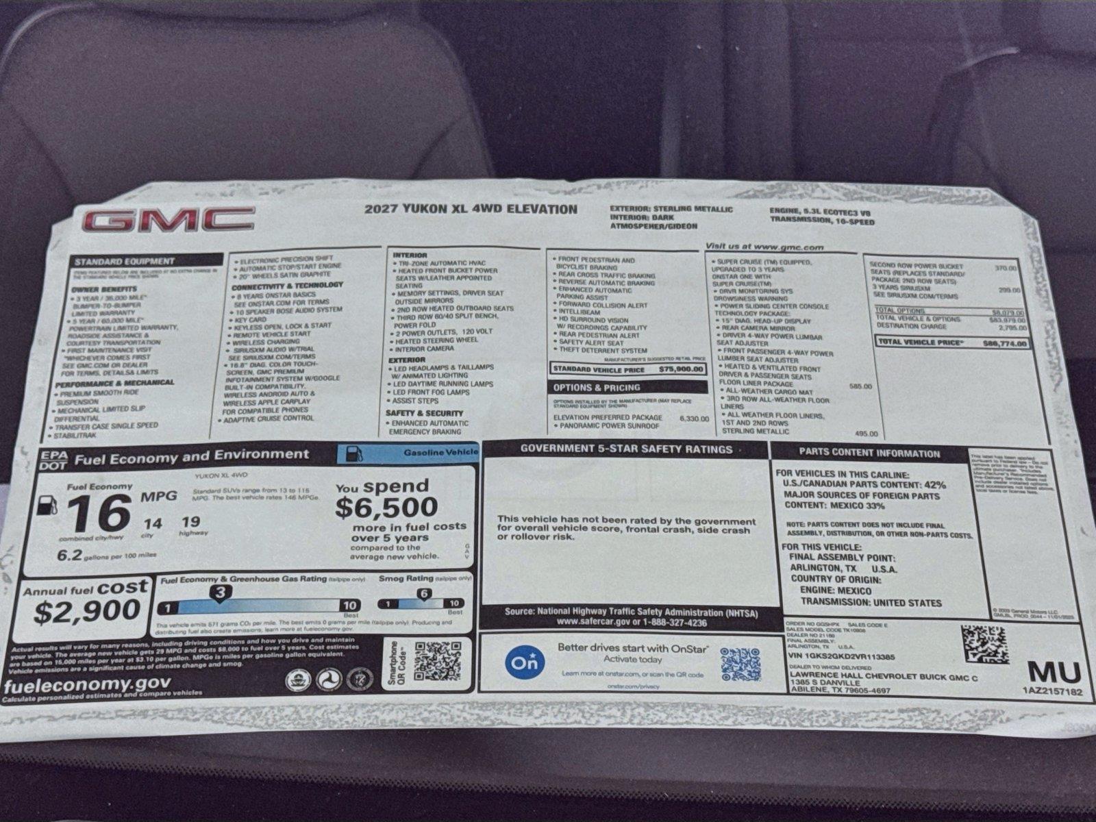 2027 GMC Yukon XL Elevation - Photo 20
