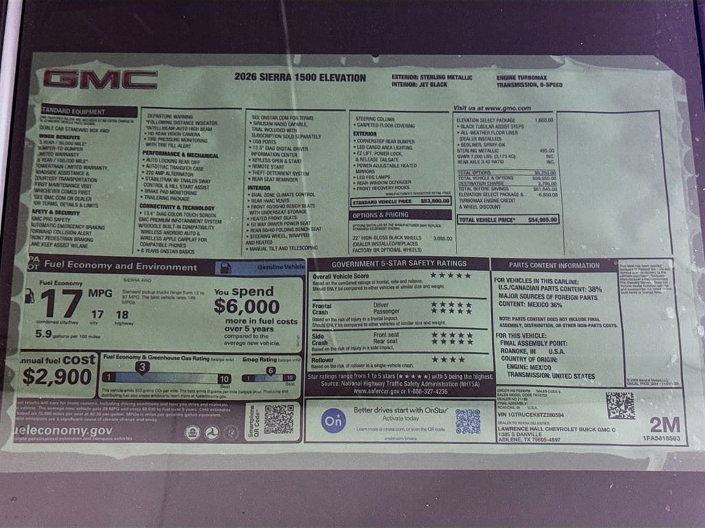 2026 GMC Sierra 1500 Elevation - Photo 20