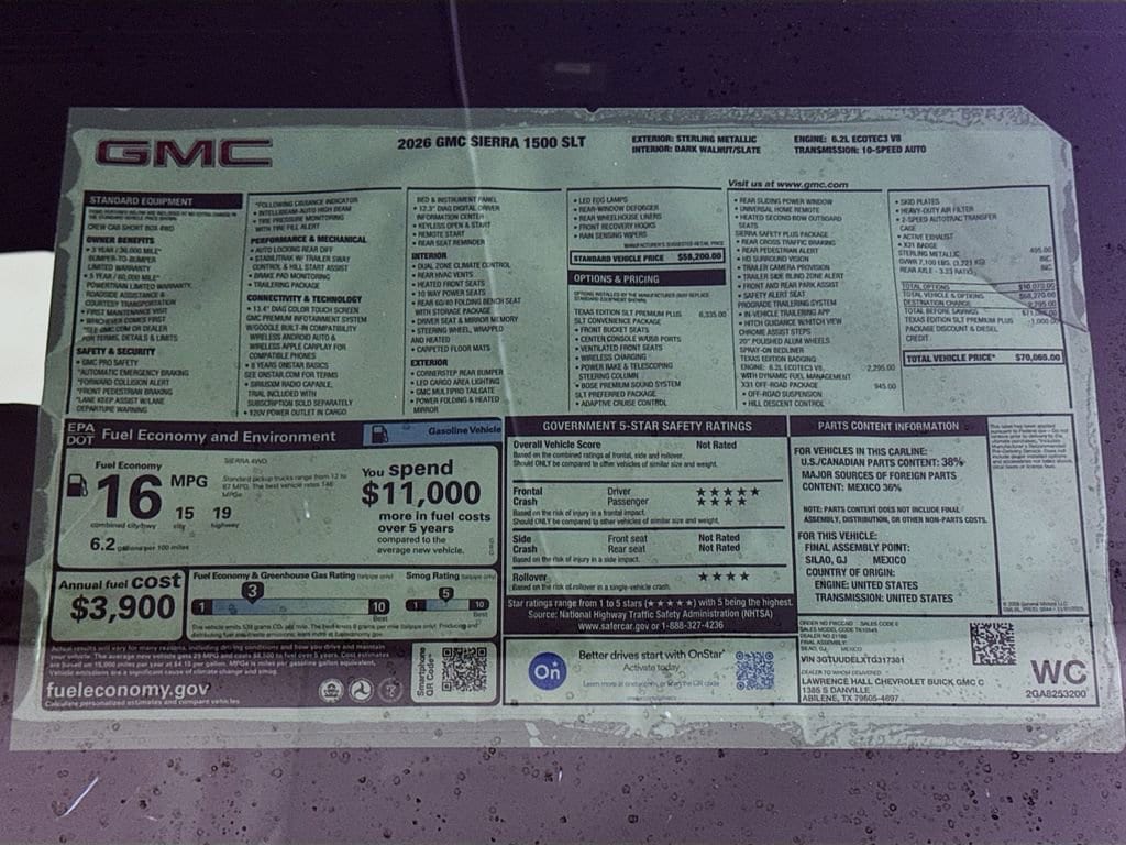 2026 GMC Sierra 1500 SLT - Photo 20