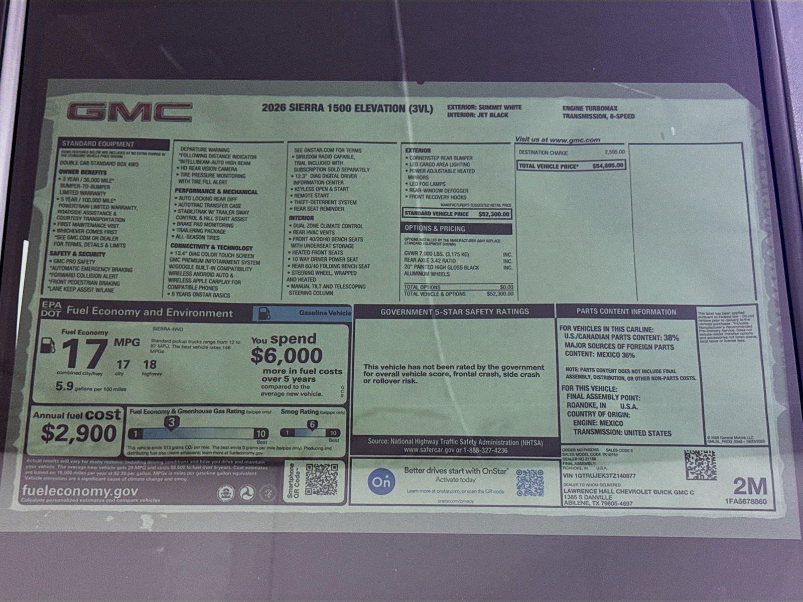 2026 GMC Sierra 1500 Elevation - Photo 20