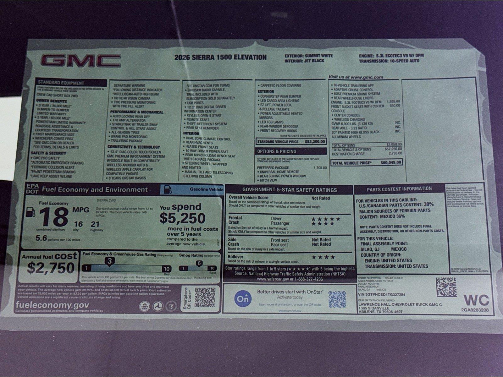 2026 GMC Sierra 1500 Elevation - Photo 20