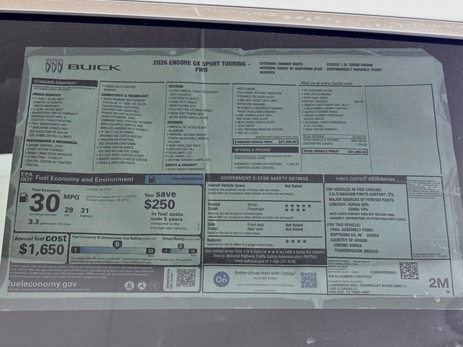 2026 Buick Encore GX Sport Touring - Photo 19