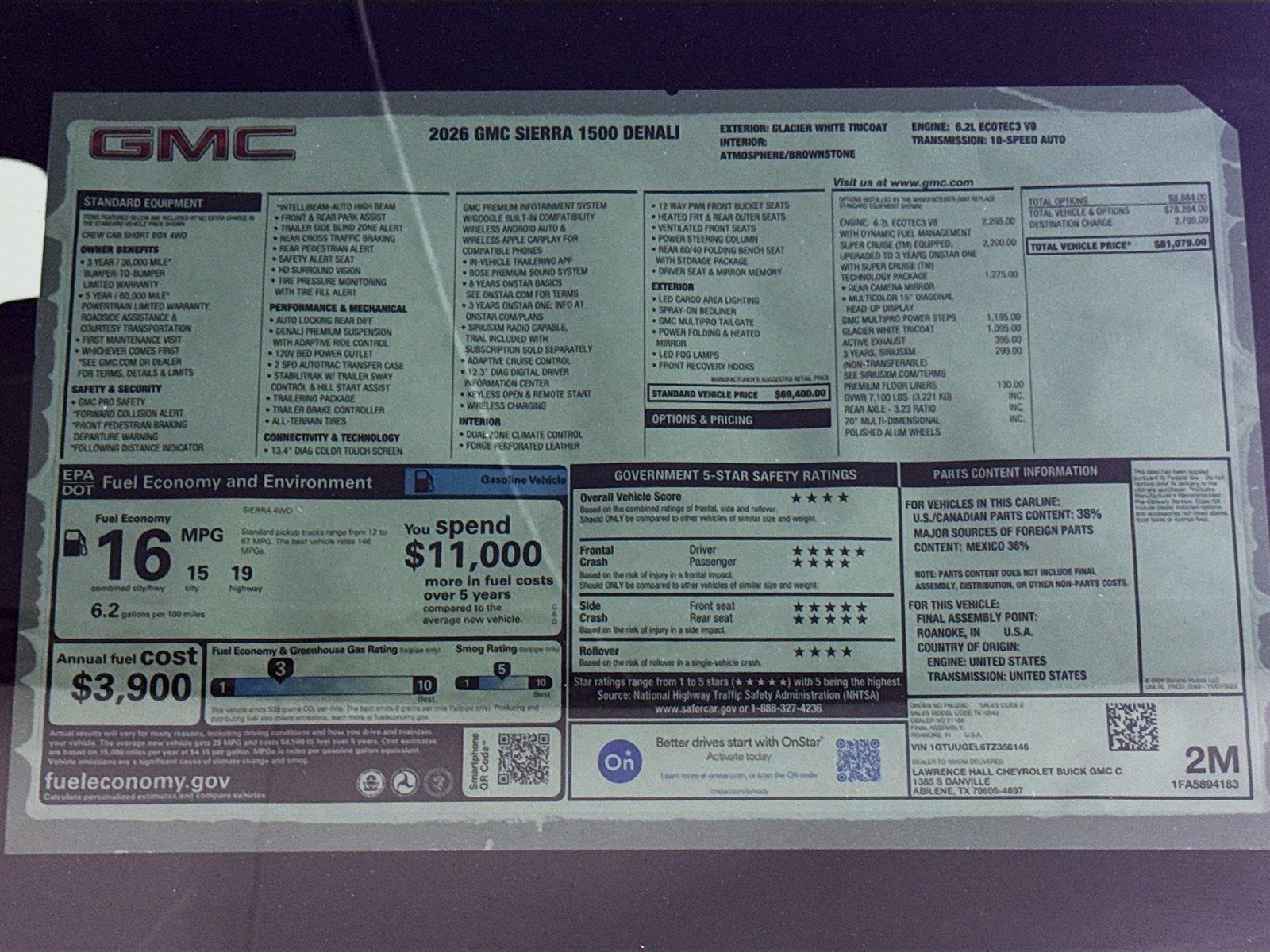 2026 GMC Sierra 1500 Denali - Photo 19