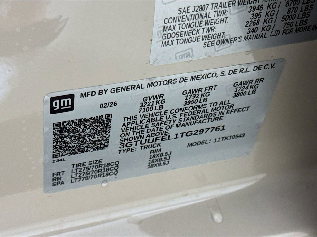 2026 GMC Sierra 1500 AT4X - Photo 21