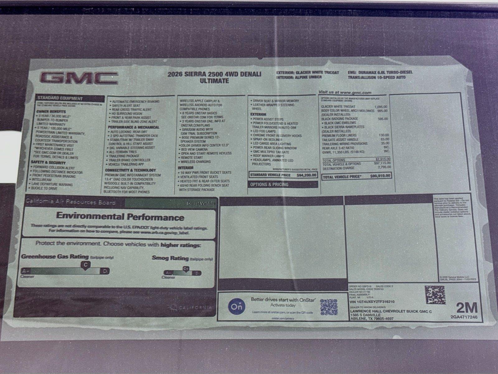 2026 GMC Sierra 2500HD Denali Ultimate - Photo 19