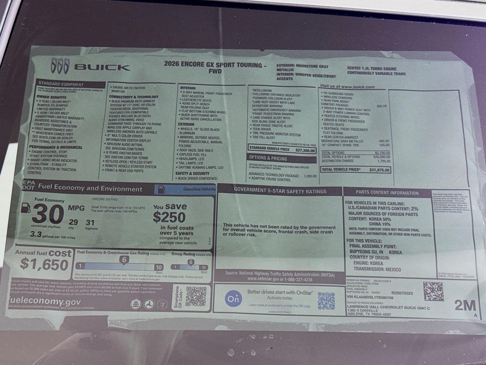 2026 Buick Encore GX Sport Touring - Photo 19