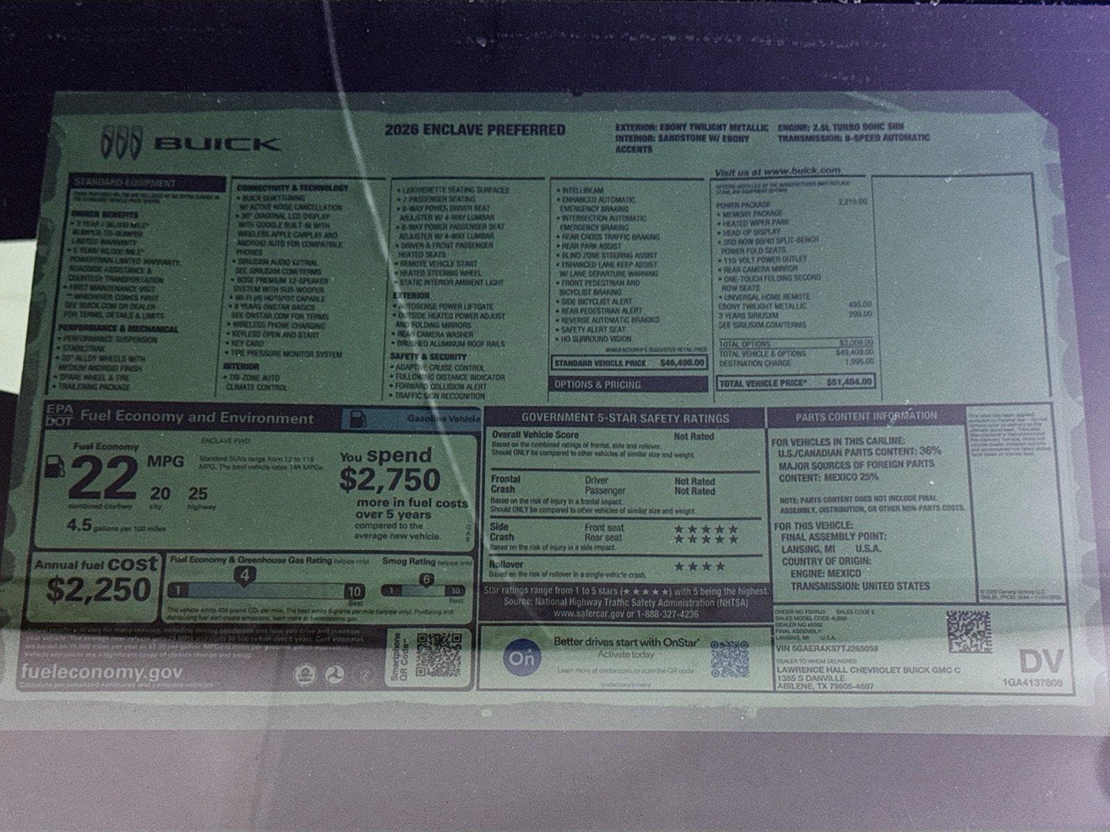 2026 Buick Enclave Preferred - Photo 19