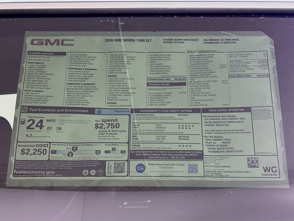 2026 GMC Sierra 1500 SLT - Photo 20