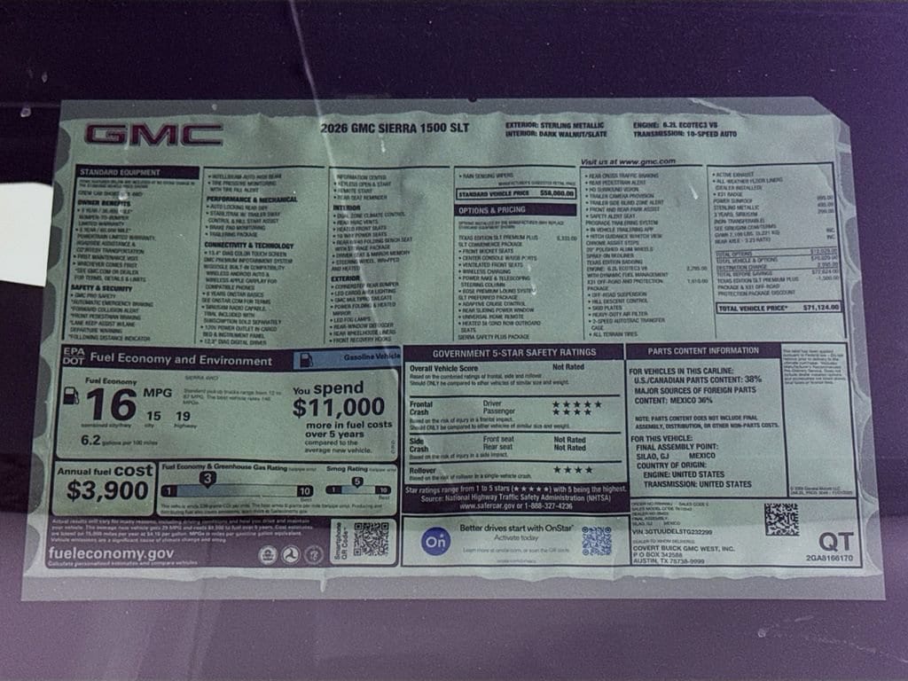2026 GMC Sierra 1500 SLT - Photo 20